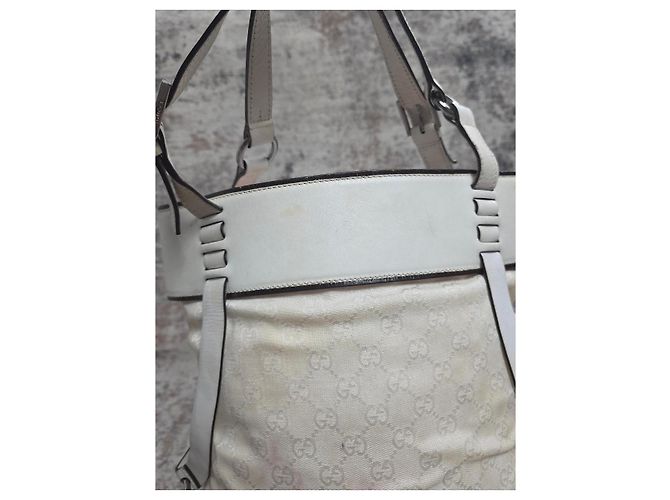 Gucci Abbey Handtasche Monogramm Canvas - Ansicht 10