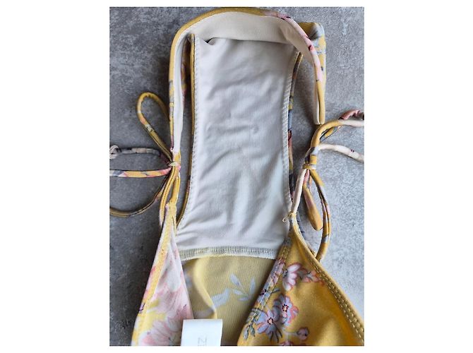 Zimmermann Bañador de dos piezas de ganchillo y estampado floral - vista 5