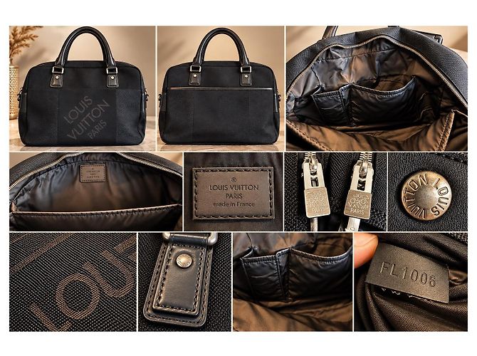 Louis Vuitton Keepall Bandoulière 55 Monogram Eclipse Black - view 7