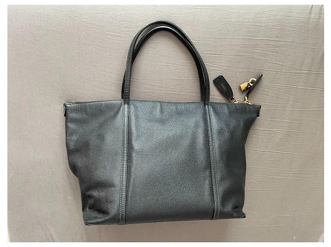 Dolce & Gabbana Miss Escape Shopper aus schwarzem Leder - Ansicht 4