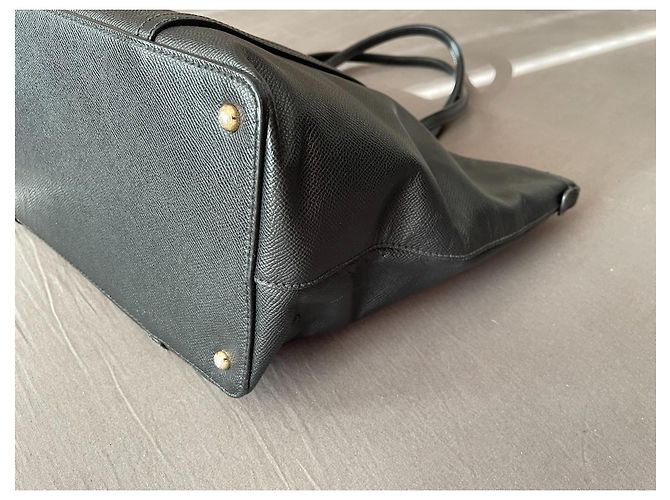 Dolce & Gabbana Miss Escape Shopper aus schwarzem Leder - Ansicht 6