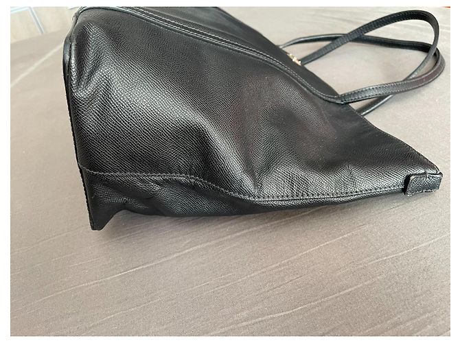 Dolce & Gabbana Miss Escape Shopper aus schwarzem Leder - Ansicht 9
