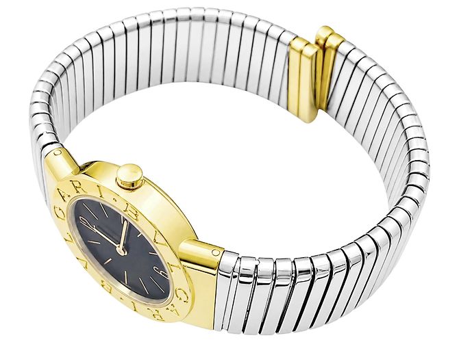 Relógio Bulgari, "Bulgari-Bulgari", modelo "BB 26", ouro e aço. - vista 2