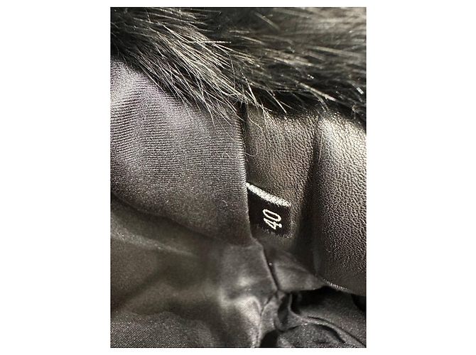 Gucci Black Quilted Leather Jacket  Sz 40 Pre-owned - view 6
