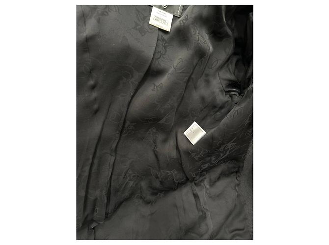 Chanel 2013 Cruise Versailles Black Tweed Jacket CC Buttons Size 40 Pre-owned - view 7
