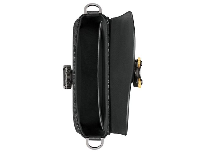 Dior — Saddle Messenger Small, Oblique Noir - vista 5