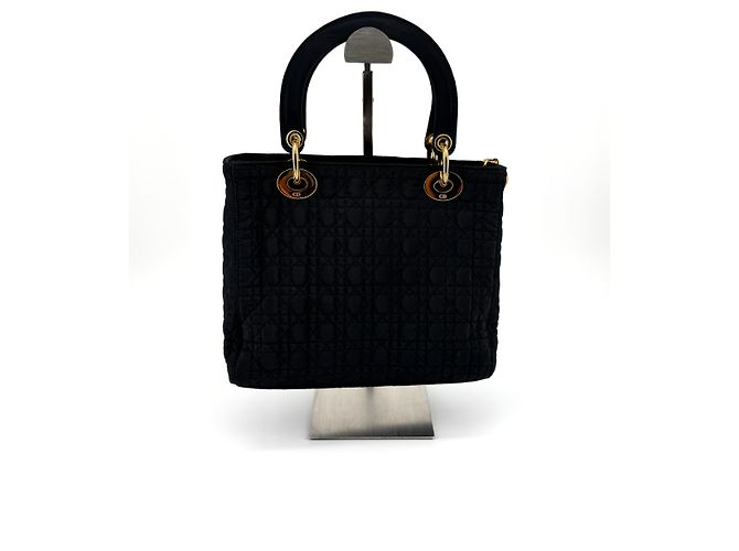 Dior Lady Dior — Marineblaues Nylon, Galliano Full Set - Ansicht 7