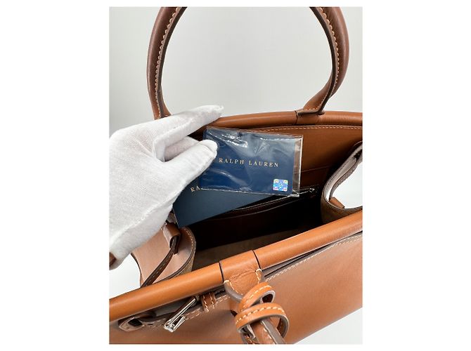 Ralph Lauren RL50 — Grand Modèle Cuir Fauve - vista 10