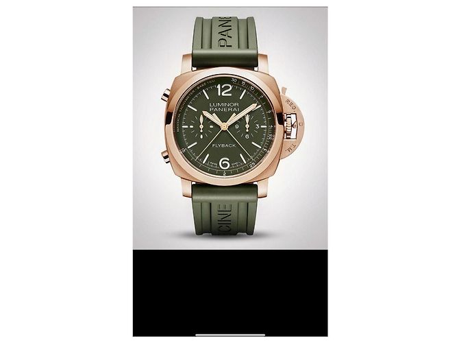 Panerai Luminor — Flyback Or Rose, Éd. Cricket 58/77 - vista 2