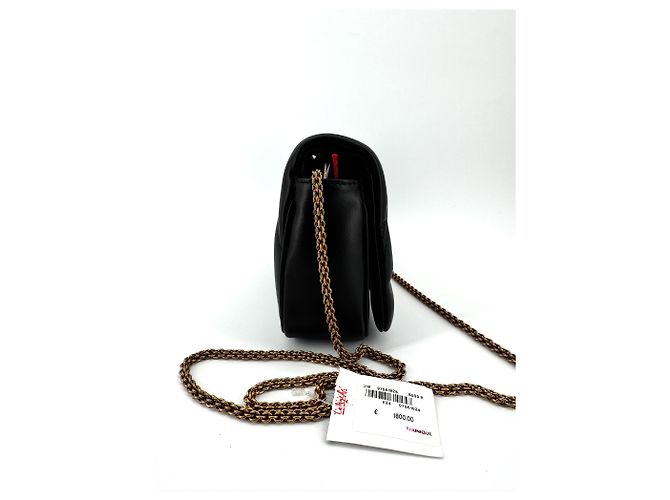 Alexander McQueen — The Seal, Pelle di Agnello Nera - vista 3