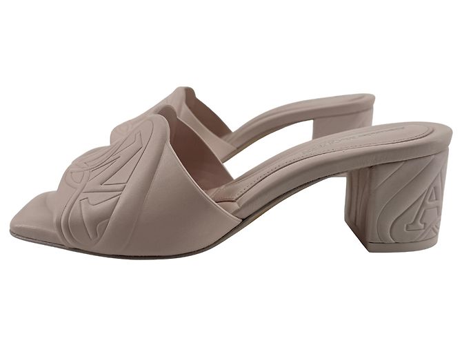 Alexander McQueen — Leder-Sandalen Powder Pink, T.36 - Ansicht 5