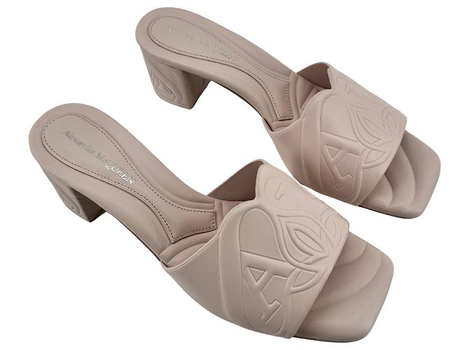Alexander McQueen — Leder-Sandalen Powder Pink, T.36 - Ansicht 6