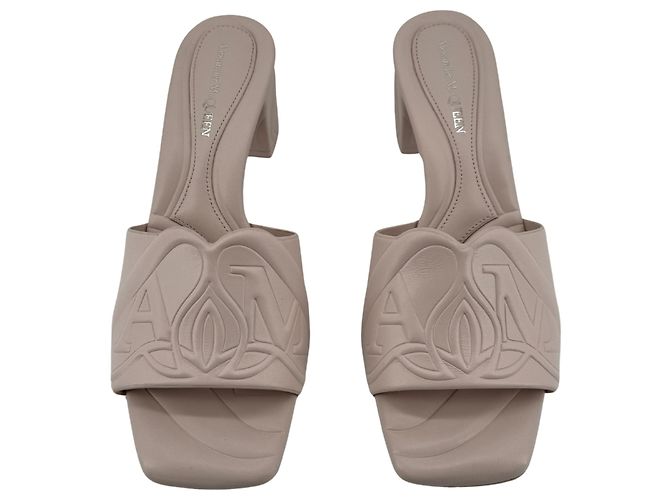 Alexander McQueen — Leder-Sandalen Powder Pink, T.36 - Ansicht 7