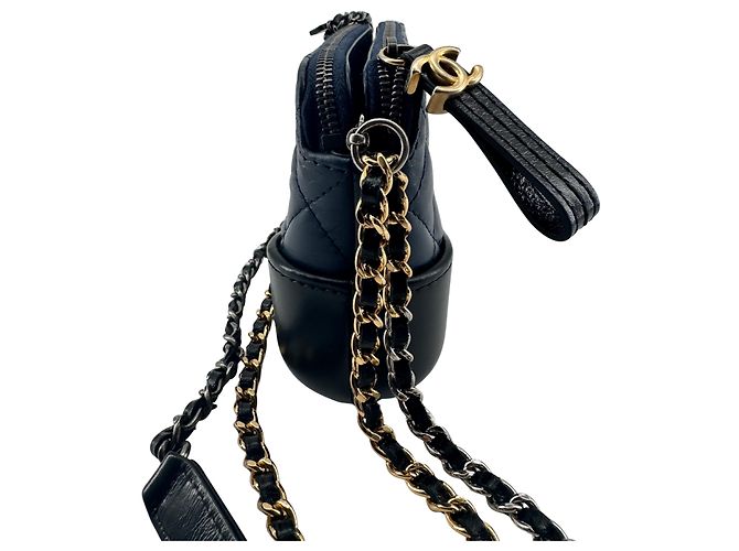 Chanel Gabrielle Small — Bicolor Lammleder, 2018 - Ansicht 18