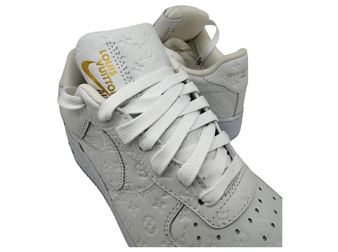 Louis Vuitton x Nike — Air Force 1 Monogram, T.40 - vista 14