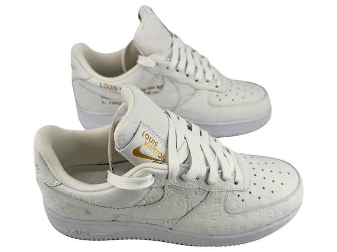 Louis Vuitton x Nike — Air Force 1 Monogram, T.40 - vista 3