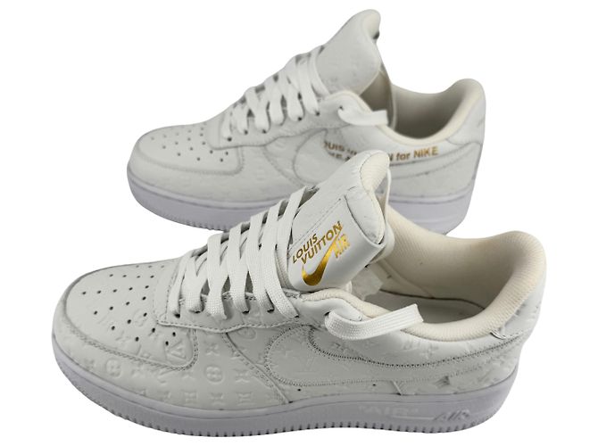 Louis Vuitton x Nike — Air Force 1 Monogram, T.40 - vista 4
