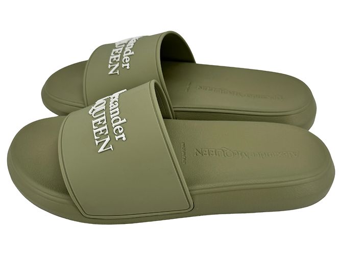 Alexander McQueen — Chanclas Verde Salvia - vista 6