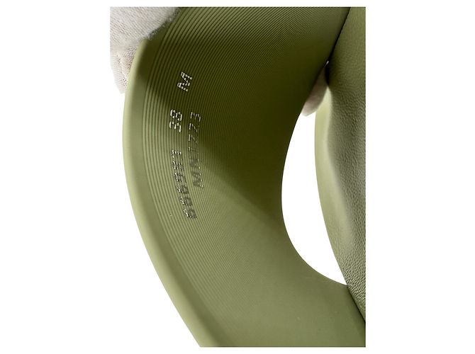 Alexander McQueen — Chanclas Verde Salvia - vista 7