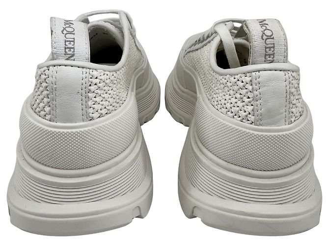 Alexander McQueen — Tread Slick Raffia Blanc, T.38 - Ansicht 7