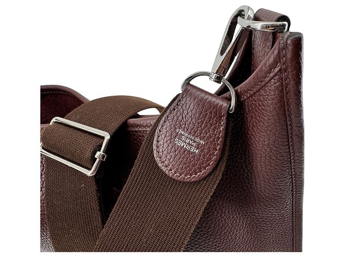 Hermès Evelyne III PM — Cuir Togo Marron, 2020 - vista 11