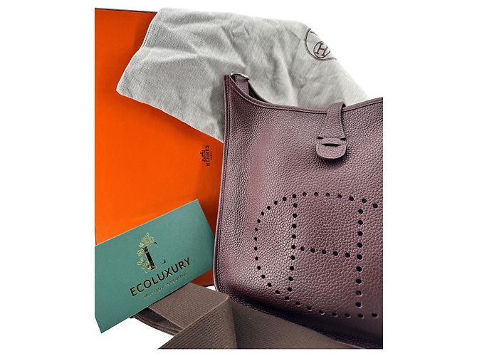 Hermès Evelyne III PM — Cuir Togo Marron, 2020 - vista 4