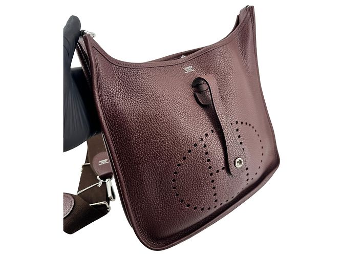Hermès Evelyne III PM — Cuir Togo Marron, 2020 - vista 5