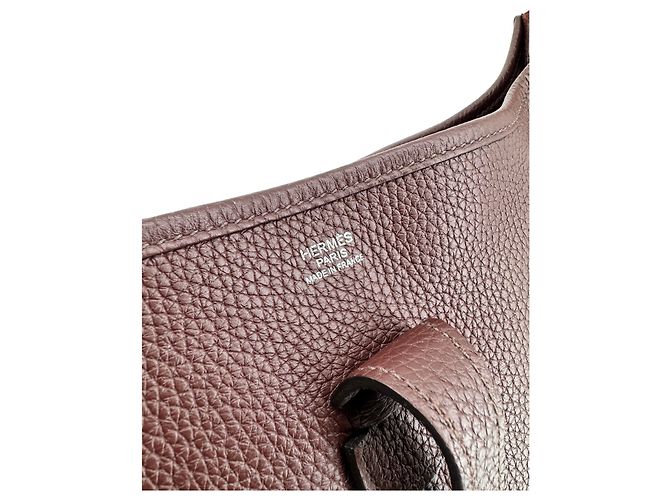 Hermès Evelyne III PM — Cuir Togo Marron, 2020 - vista 6