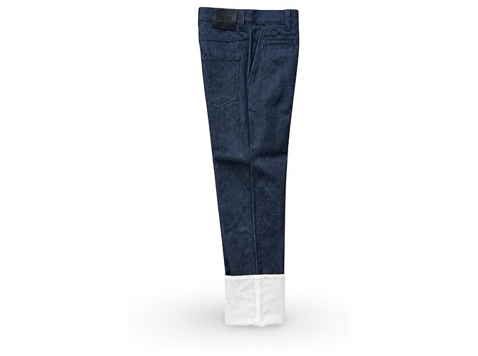 Jeans Loewe Fisherman con risvolti bianchi - vista 12