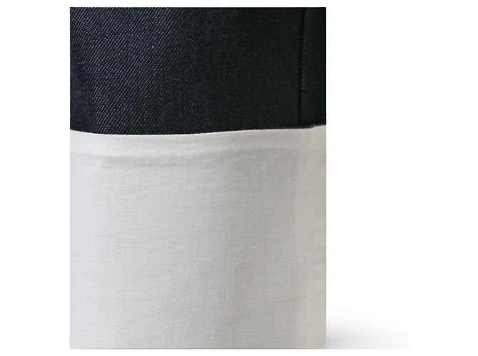 Vaqueros Loewe Fisherman de tiro alto con puños blancos - vista 18