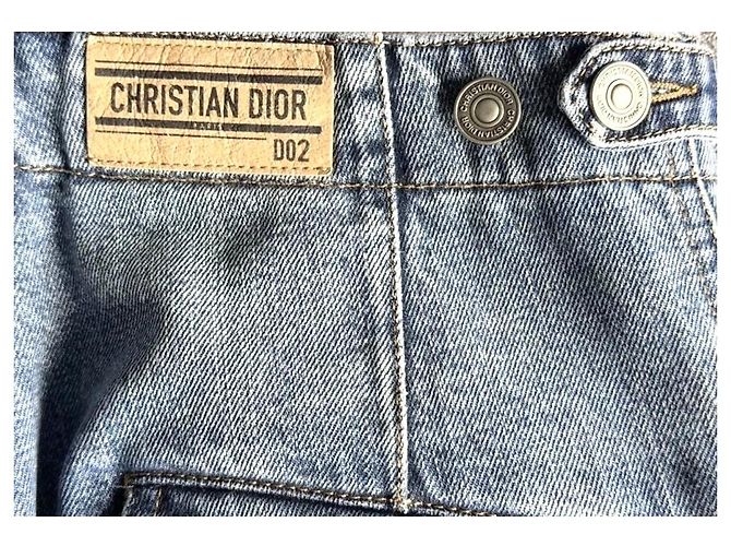 Christian Dior Calças Cargo Denim - vista 10