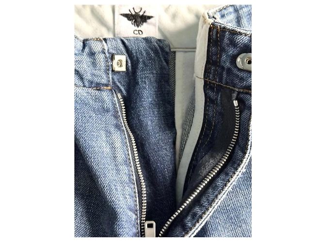 Christian Dior Calças Cargo Denim - vista 9