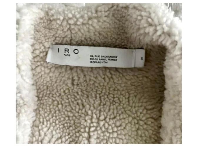IRO Larysip Shearling Jacket - view 4
