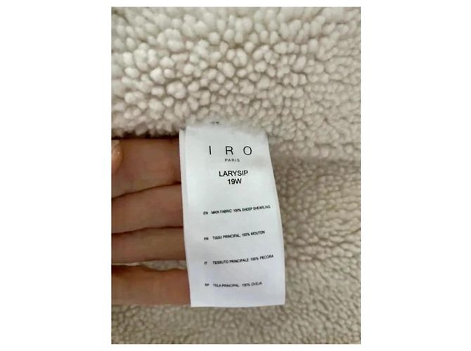 IRO Larysip Shearling Jacket - view 5