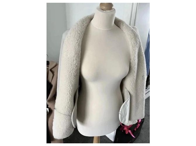 IRO Larysip Shearling Jacket - view 6