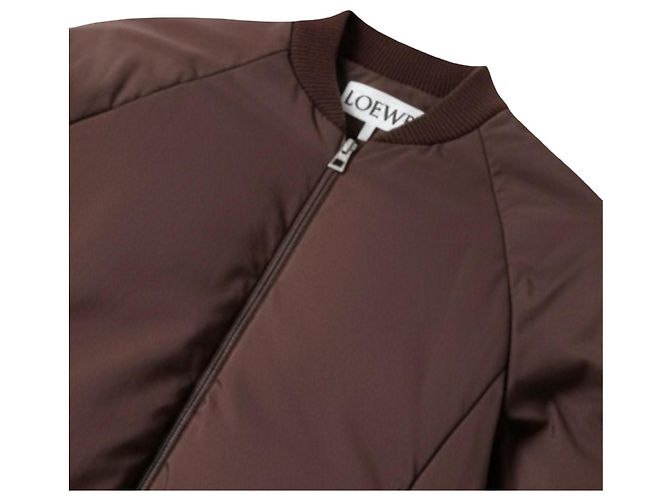 Loewe Casaco Bomber Castanho - vista 16
