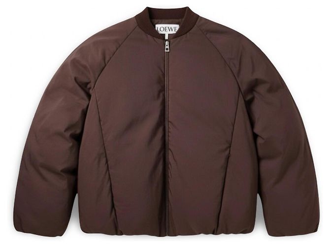 Loewe Casaco Bomber Castanho - vista 3