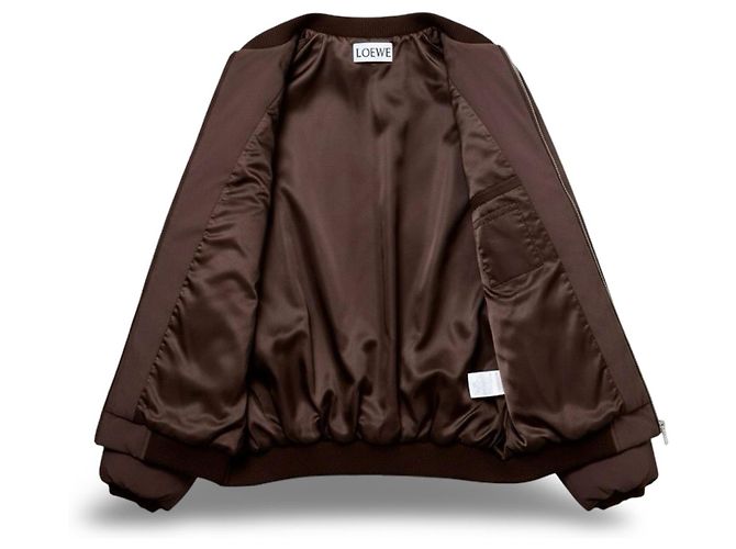 Loewe Casaco Bomber Castanho - vista 5