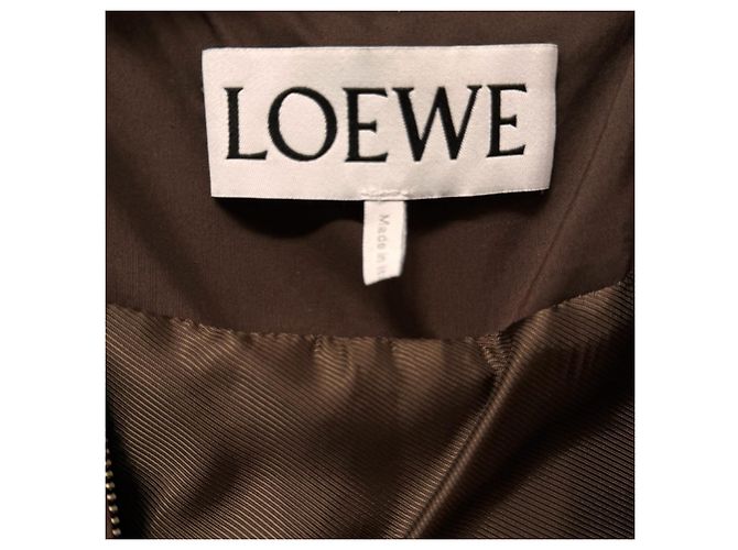 Loewe Casaco Bomber Castanho - vista 6