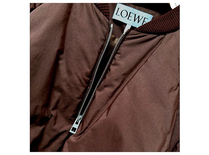 Loewe Casaco Bomber Castanho - vista 8