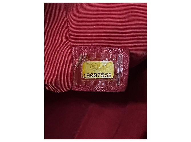 Chanel Bolso de hombro acolchado a rayas - vista 13