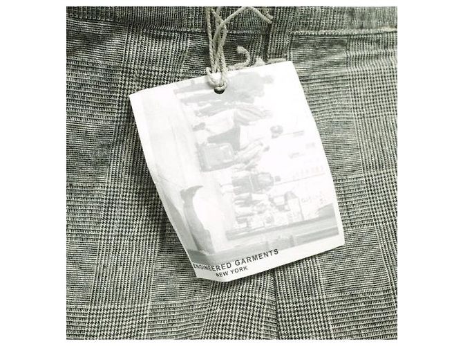 Autre Marque Engineered Garments Sunset Short Pantaloncini in cotone e lino - vista 3