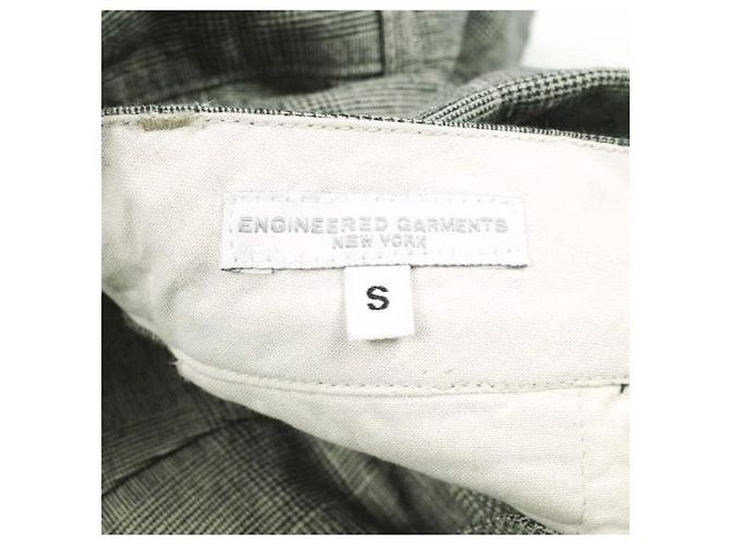 Autre Marque Engineered Garments Sunset Short Pantaloncini in cotone e lino - vista 7