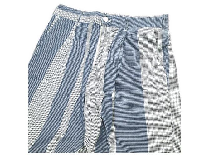 Autre Marque Engineered Garments WP SHORT MINI GINGHAM BIG ST. Pantaloncini in cotone - vista 4