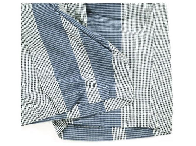 Autre Marque Engineered Garments WP SHORT MINI GINGHAM BIG ST. Pantaloncini in cotone - vista 6