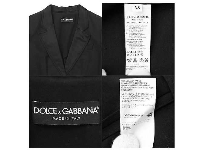 Dolce & Gabbana Dolce&Gabbana Stretch-Jacke aus Baumwolle und Seide - Ansicht 10