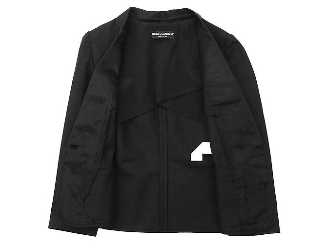 Dolce & Gabbana Dolce&Gabbana Stretch-Jacke aus Baumwolle und Seide - Ansicht 7
