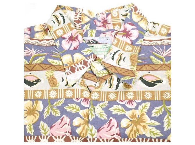 Autre Marque Camisa hawaiana de algodón Reyn Spooner - vista 4