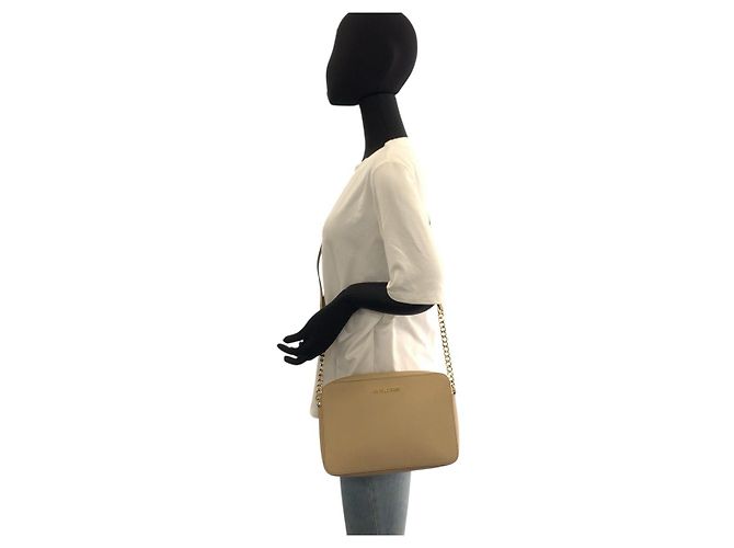 Bolso de hombro de piel Michael Kors Jet Set - vista 7