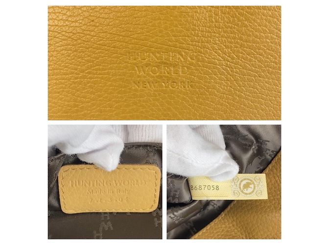 Autre Marque Bolso Tote de lona y cuero Hunting World - vista 10